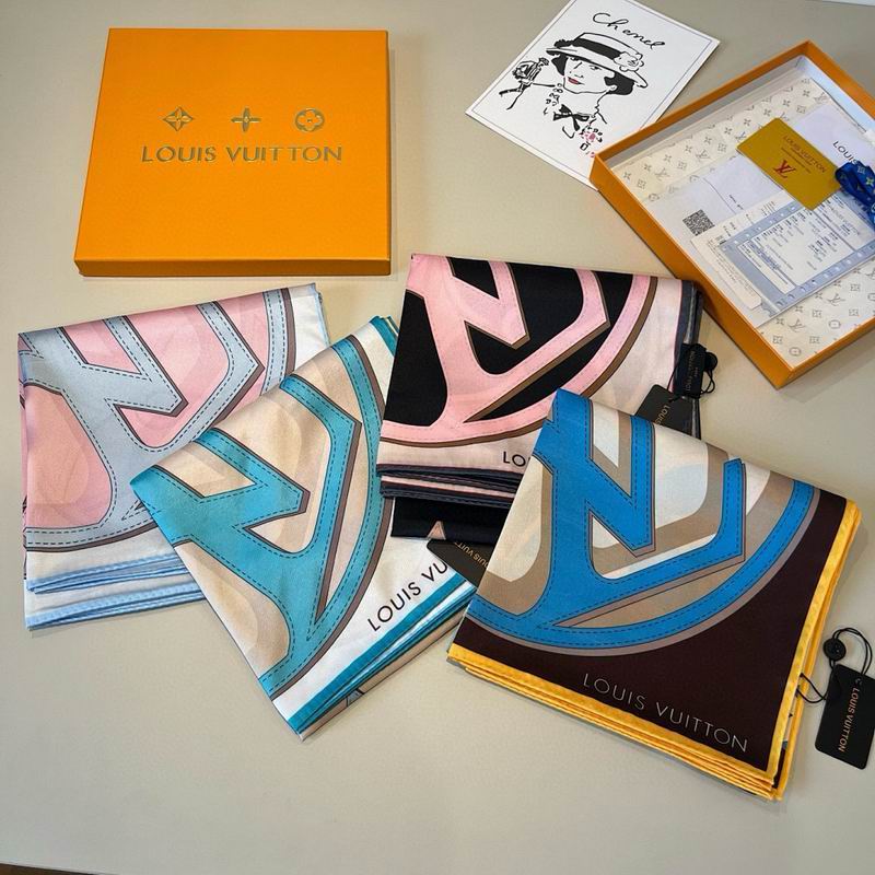 LV silk scarf hm23
